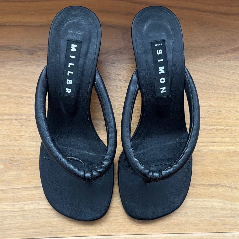 Simon Miller Black Heeled Sandals